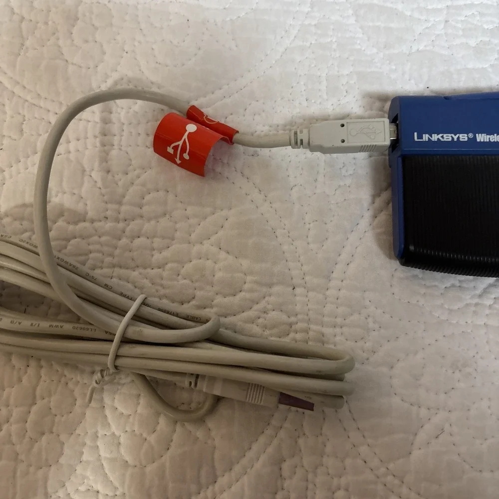 Linksys Wireless – G . USB Network Adapter 2.4 Ghz . Tested And Working. - Picture 2 of 6